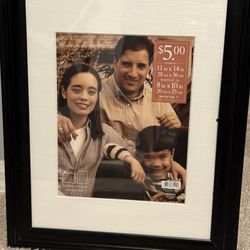 Black 11”x14” Picture Frame