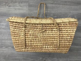 Extra-Large Wicker Picnic Basket 