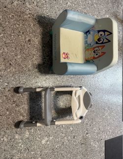 Free Bluey Chair and Toddler Potty training seat with stool