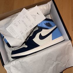 Jordan Retro 1 Obsidian