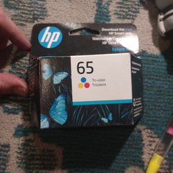HP "65" Tri-color Printer Ink Cartridge 