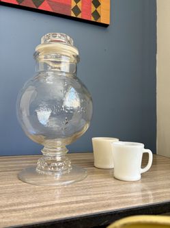 Vintage Glass Jar