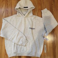 Essential Fear Of God Light Oatmeal Size Xs-XL Authentic