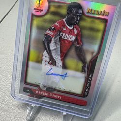 2022 Merlin UEFA Club Competitions Krepin Diatta Krépin Auto #A-DI