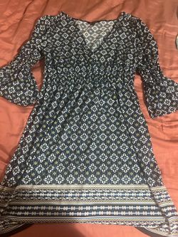Long sleeve dress large