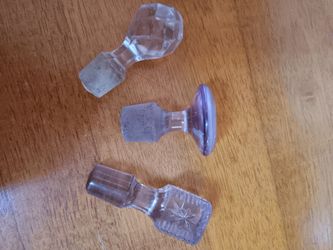 Cut Glass Stoppers