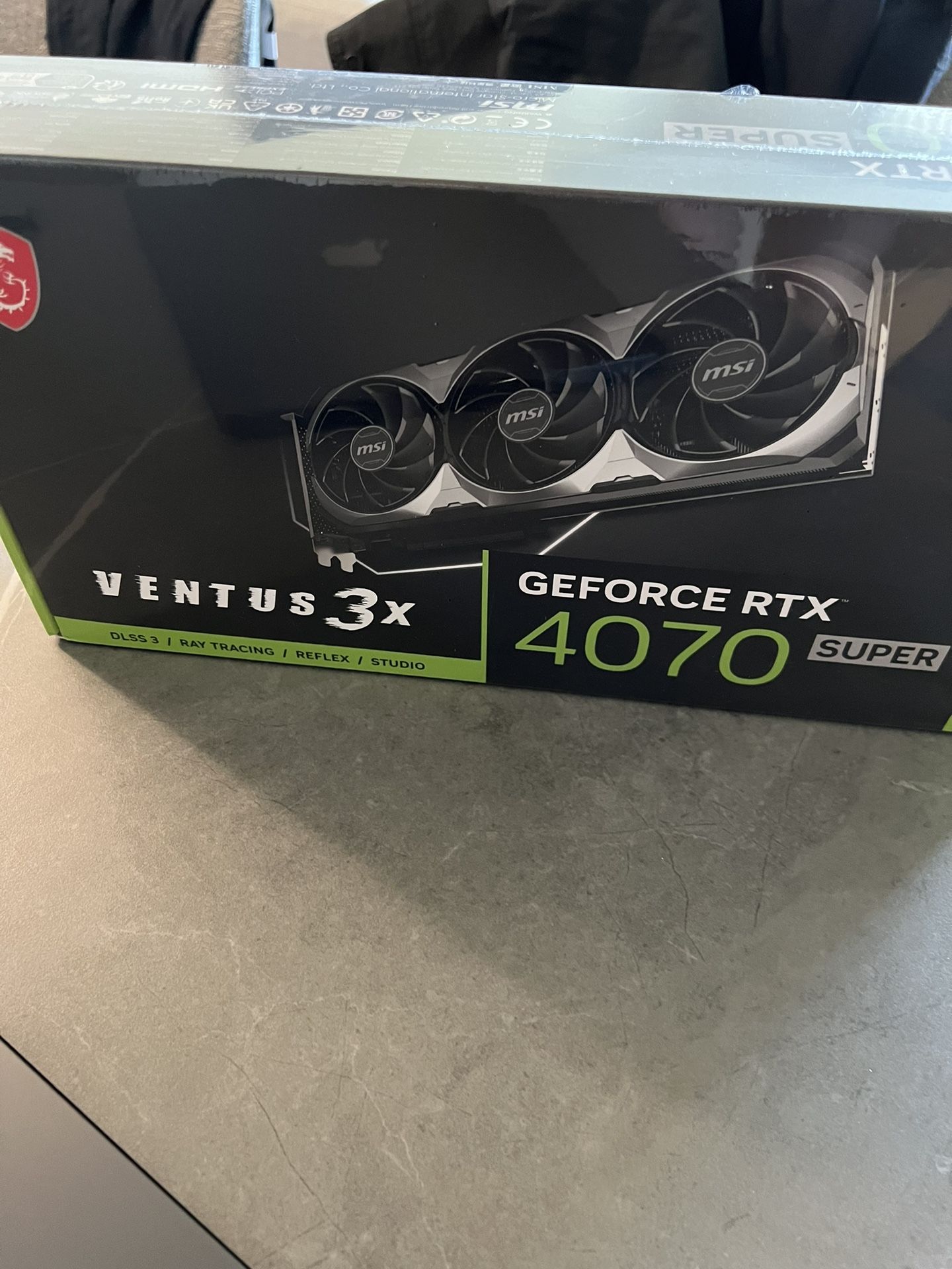 4070 Super Ventus Brand New Graphic Card