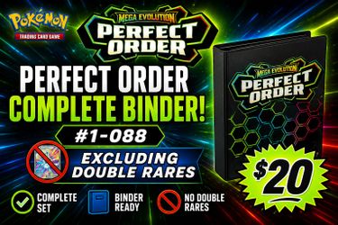 🔥 Pokémon ME03 “Perfect Order” Complete Set Binder For Sale 🔥
