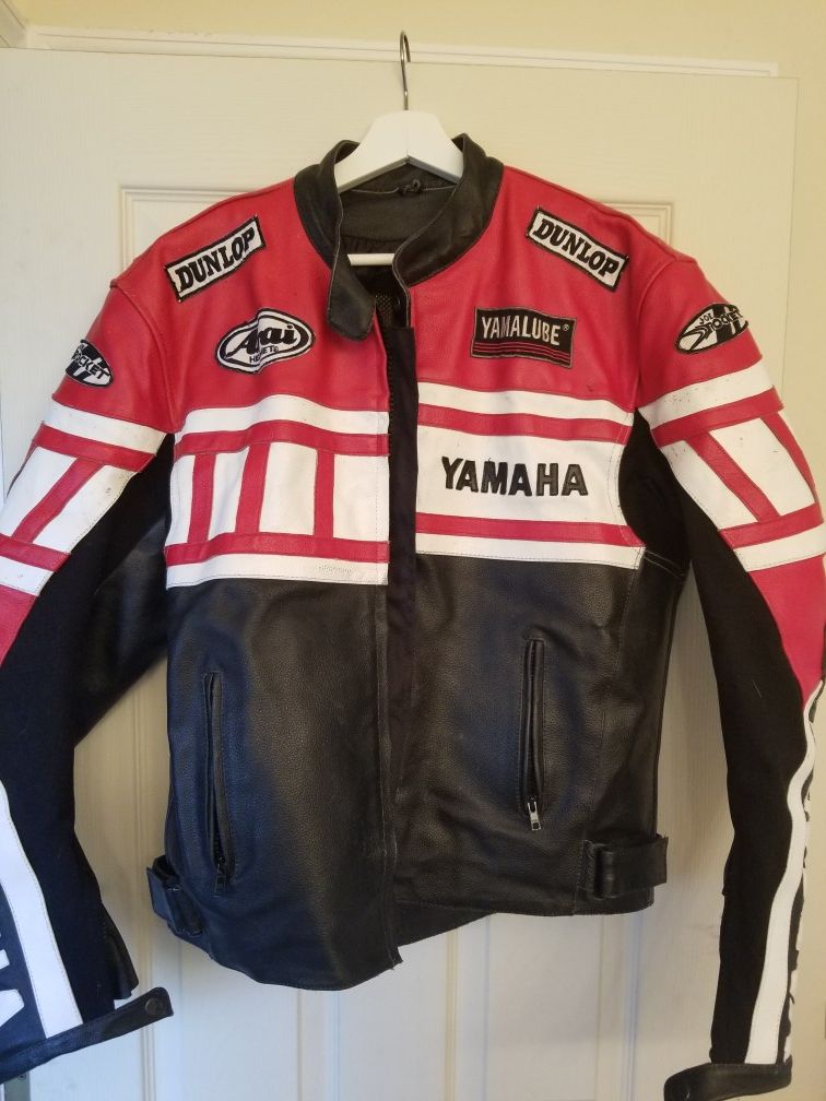 Joe Rocket Yamaha Motorcycle Jacket Leather