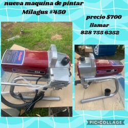 Nuevas Máquinas De Pintar Milagus #450 Y La #495 