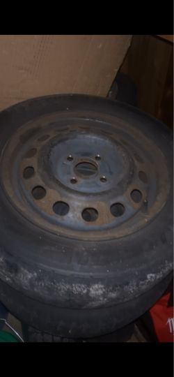4x100 14" Honda Steelies