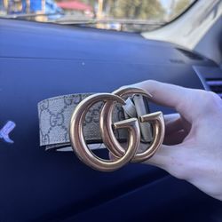 Gucci belt Double G monogram