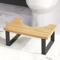 Bamboo Squatting Stool for Adults & Kids