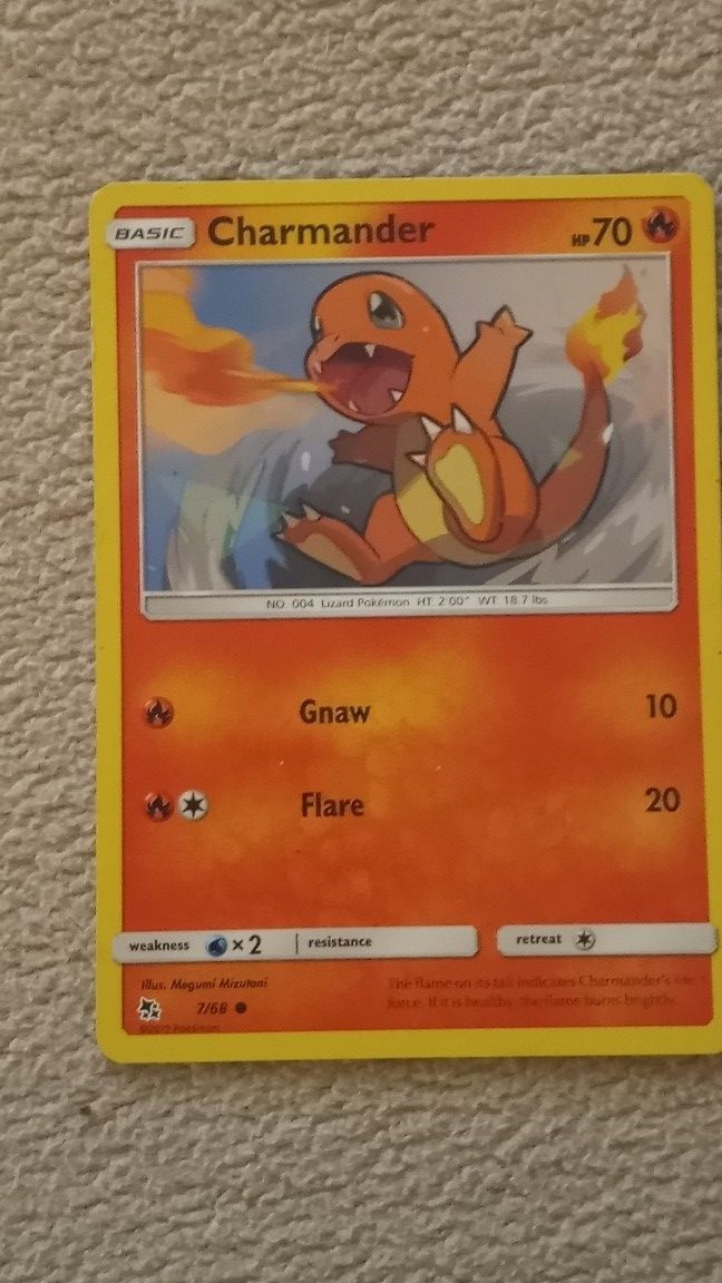 Basic Charmander 7/68 Pokemon Card