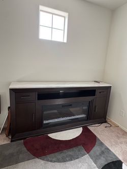 Entertainment Center  w/ Fireplace
