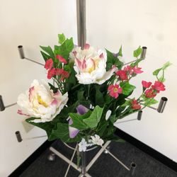 Artificial Peony Bush with fillers ....!!!