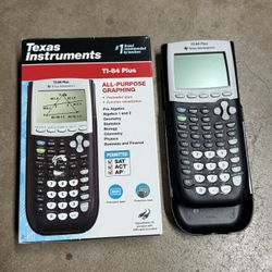 TI 84 Plus Graphics Calculator 
