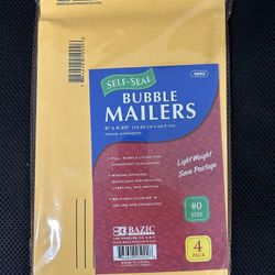 Bubble Mailers-$48