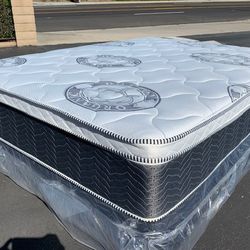 Queen Diamond Collection Pillow Top!!