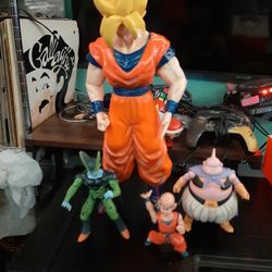Dragon Ball Z Action Figures (6 In Total)