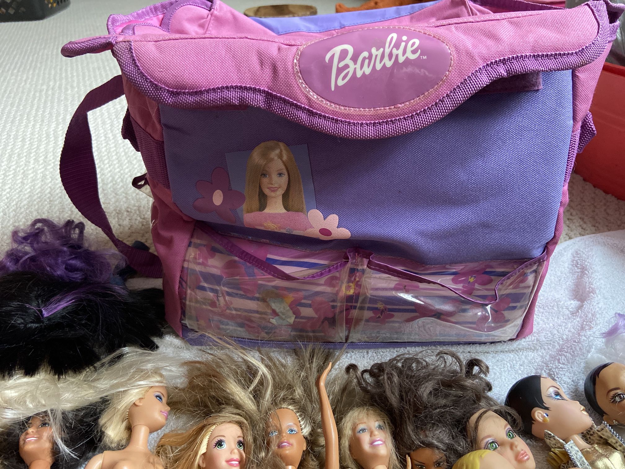 Barbie Lot Barbie bag Barbie clothes 