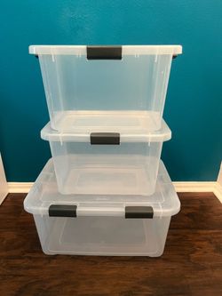 Sterilite Storage Bins