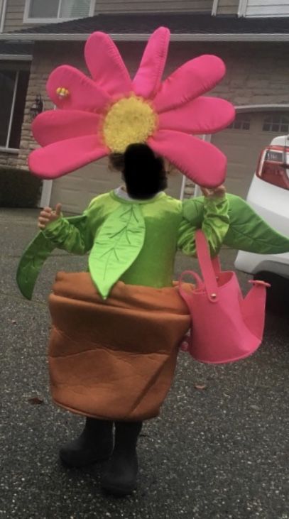 kids Flower pot Halloween costume