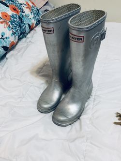 Hunter Silver Boots