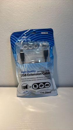 Link Depot USB Extension Cable 10ft