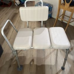 Nova Padded Transfer Bench with Detachable Back