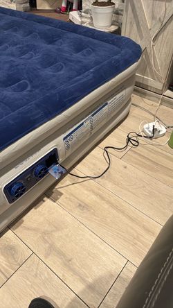 King double high air bed