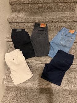 Men’s Levi’s Jeans & Dress Pants Bundle Classic Fit • Streetwear • Business Casual