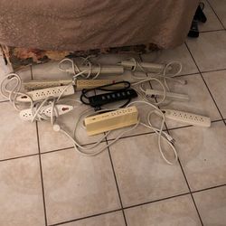 Lot Of 5 Surge Master Source Cord Outlets