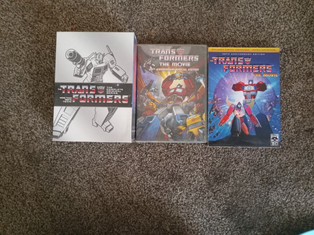 Transformers 1980's Cartoon DVD Collection 