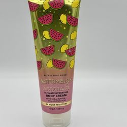 BRAND NEW- Bath & Body Works Watermelon Lemonade Ultimate Hydration Body Cream