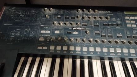 Korg MS2000 synthesizer keyboard