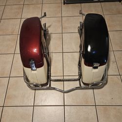 1998 Honda Valkyrie And 2006 Harley Sporster