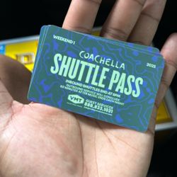 4 Weekend 1 Shuttle  Passes 