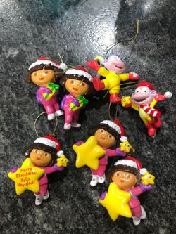 Dora the explorer ornaments