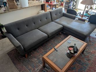 Mid-Century Modern Sectional Couch