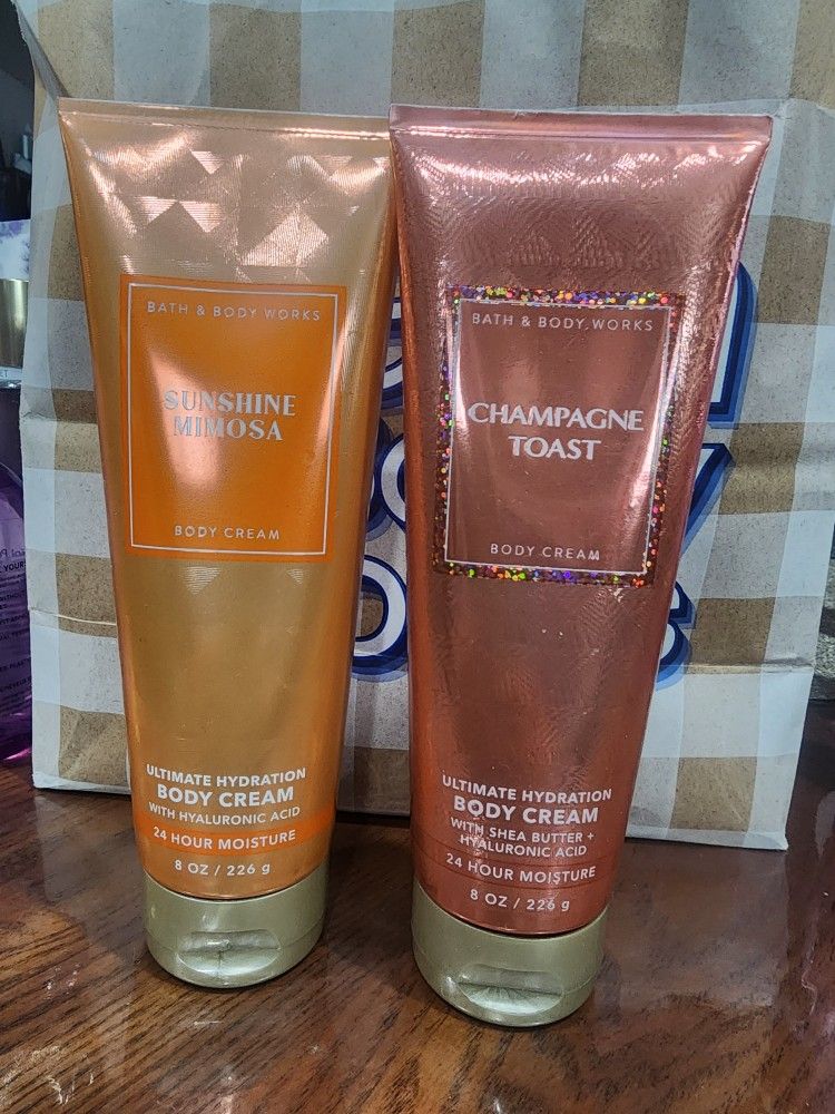 Bath And Bodyworks Lotion Both  For $12