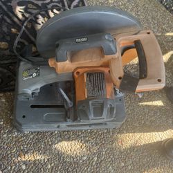 Ridgid Abrasive Cut Off Saw $75
