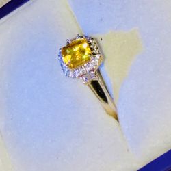 10K Diamond And Sapphire Retail Price Is $3,000 Asking For $854.26 O.B.O 