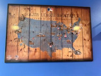 Boys baseball theme bedroom