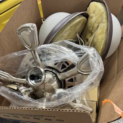 FREE - Ceiling Fan And Flush Mount Indoor Light Fixtures