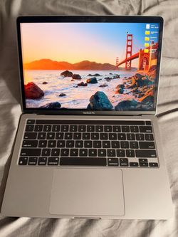 Silver 13-Inch Apple MacBook Pro M1 Laptop 256GB