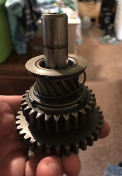 1982 Yamaha Virago 750 starter gear.