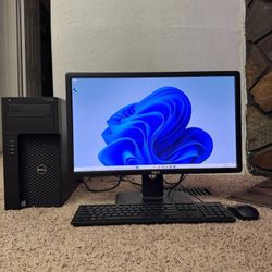 i5 Dell Precision Tower 3620 Desktop Computer System SSD HD