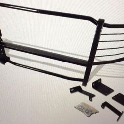 #TL22 Fit 08-10 Ford F250/350/450/550 Superduty Black Front Bumper Protector Brush Grille Guard 