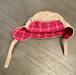 Toddler TH Corduroy & Plaid Winter Hat